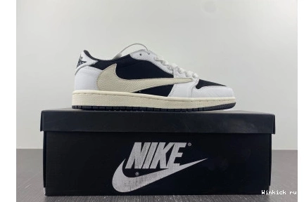 AIR BLACK SCOTT TRAVIS JORDAN X WHITE LOW 1 OG 0918